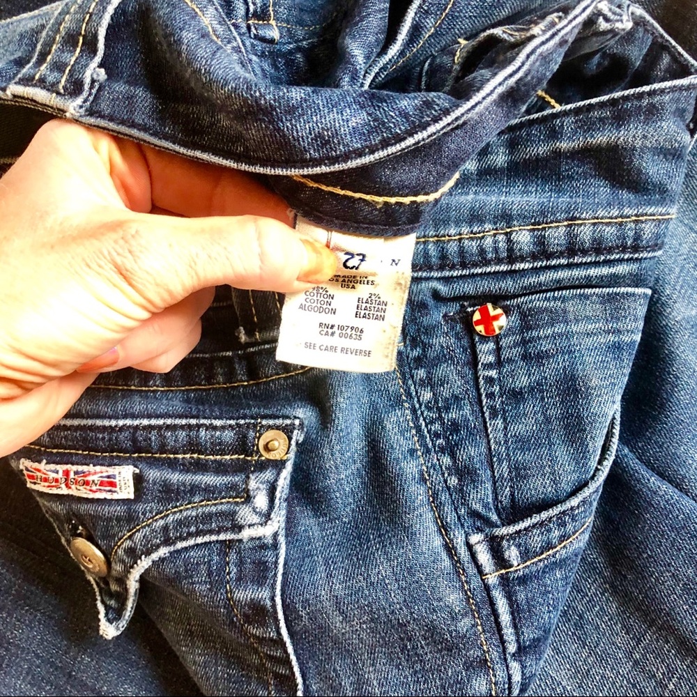 *Sold on Facebook* Hudson Bootcut DarkWash 27 - Picture 3 of 7